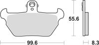 TRW Brake pad mcb 621 organic standard