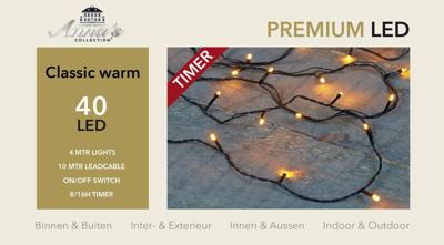 Kerstverlichting buiten 40 lampjes - Annas collection