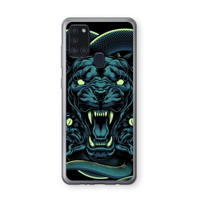 Cougar and Vipers: Samsung Galaxy A21s Transparant Hoesje