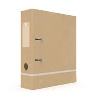 Ordner oxford touareg a4 80mm karton naturel/wit | 10 stuks