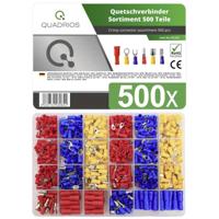 Quadrios 22C424 Assortiment kabelschoenen 0.5 mm² - 2.5 mm² Rood, Blauw, Geel 1 set(s)