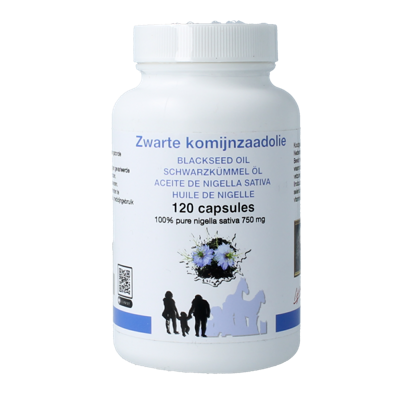 Zwarte komijnzaad capsules 120 Capsules