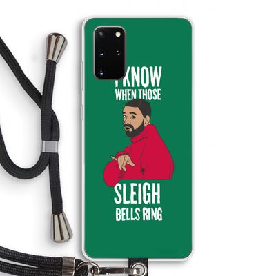 Sleigh Bells Ring: Samsung Galaxy S20 Plus Transparant Hoesje met koord