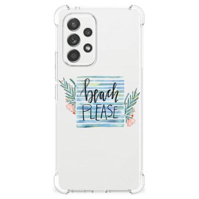 Samsung Galaxy A53 5G Stevig | Bumper Hoesje | Boho Beach Samsung Galaxy A53 5G Stevig | Bumper Hoesje | Boho Beach