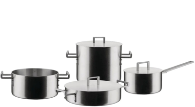 Alessi Pannenset Convivio - DC100S7 - door David Chipperfield - 7 Delig