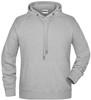 James & Nicholson JN8024 Men´s Hoody - /Grey-Heather - S