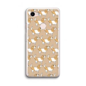 Doggy: Google Pixel 3 Transparant Hoesje