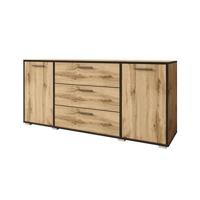 Meubella Dressoir Betty - Eiken - 150 cm - thumbnail