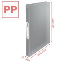 Esselte 628438 ringband A4 Lavendel, Doorschijnend