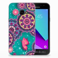 Samsung Galaxy Xcover 4 | Xcover 4s | Hoesje maken | Cirkels en Vlinders