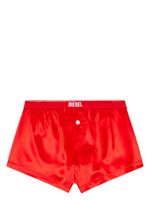 Diesel short Ufsp-Lully en soie - Rouge