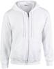 Gildan G18600 Heavy Blend™ Adult Full Zip Hooded Sweatshirt - White - L