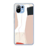 Lava: Xiaomi Mi 11 Lite Transparant Hoesje Lava: Xiaomi Mi 11 Lite Transparant Hoesje