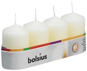 Bolsius Stompkaars 60/40 ivoor (4 st)