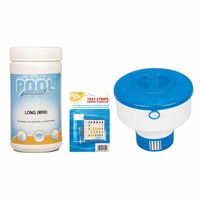 Zwembad hygiene onderhoud set voor kleine tot middelgrote zwembaden Zwembad hygiene onderhoud set voor kleine tot middelgrote zwembaden