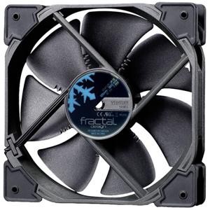 Fractal Design Venturi HP-12 PWM PC-ventilator Zwart, Grijs (b x h x d) 120 x 120 x 25 mm