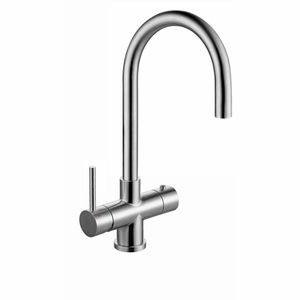 Dekker Kokendwaterkraan Selsiuz Rond RVS - Single Boiler