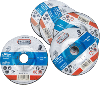 Connex set 5x slijpschijf metaal 125mm - cox938006
