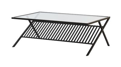 Light & Living Salontafel 'Ezra' 110 x 70cm, kleur Zwart