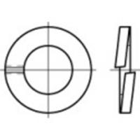 TOOLCRAFT TO-5447415 Veerring 12 mm DIN 127 Brons 500 stuk(s)