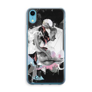 Camouflage de sommeil: iPhone XR Transparant Hoesje