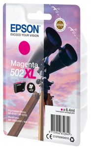 Epson inktcartridge 502XL, 470 pagina's, OEM C13T02W34010, magenta