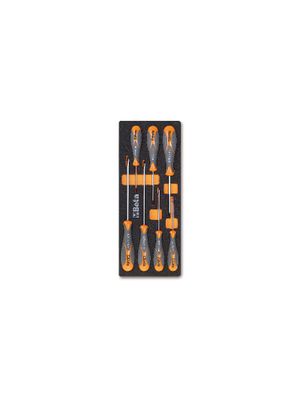 Beta Soepele voorgevormde inzetbakken met assortiment gereedschap M180 - 024500180
