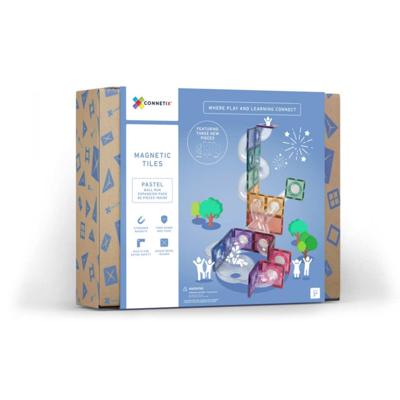 Connetix Ball Run Pastel Uitbreidingsset | 80 stuks