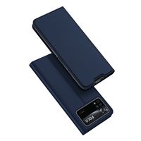 Dux Ducis - Slim bookcase hoes - Xiaomi Poco X4 Pro 5G - Blauw - thumbnail