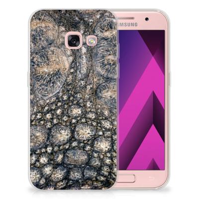 Samsung Galaxy A3 2017 | TPU Hoesje | Krokodillenprint