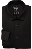 Marvelis Dynamic Flex Modern Fit Jersey shirt zwart, Effen
