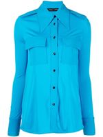 Proenza Schouler chemise à col oversize - Bleu - thumbnail