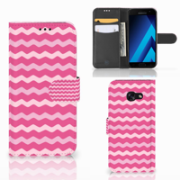 Samsung Galaxy A5 2017 | Telefoon Hoesje | Waves Pink