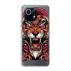 Tiger and Rattlesnakes: Xiaomi Mi 11 Transparant Hoesje