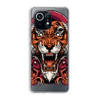 Tiger and Rattlesnakes: Xiaomi Mi 11 Transparant Hoesje
