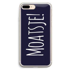 Moatsje!: iPhone 7 Plus Transparant Hoesje