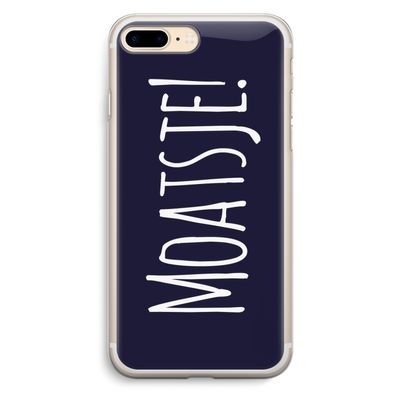 Moatsje!: iPhone 7 Plus Transparant Hoesje