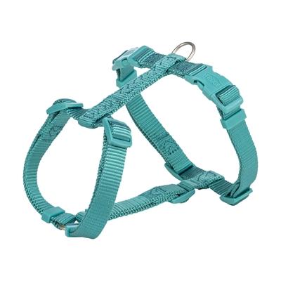 TRIXIE HONDENTUIG PREMIUM H-TUIG AQUA BLAUW 42-60X1,5 CM