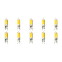 LED Lampen Set van 10 - G9 Fitting - 2W - Koud Wit 6500K - Vervangt 20W