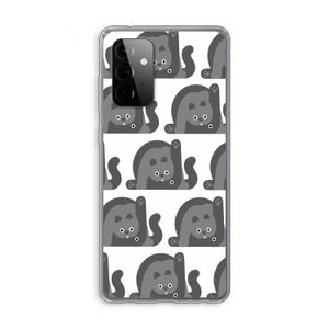 Cats: Samsung Galaxy A72 Transparant Hoesje