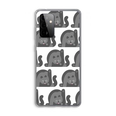 Cats: Samsung Galaxy A72 Transparant Hoesje