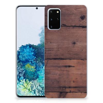 Samsung Galaxy S20 Plus | Bumper Hoesje | Old Wood