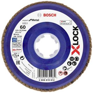 Bosch Accessories 2608619812 X551 Lamellenschijf Diameter 115 mm Boordiameter 22.23 mm 1 stuk(s)