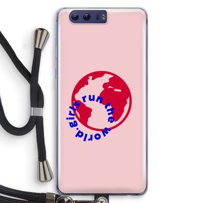 Run The World: Honor 9 Transparant Hoesje met koord