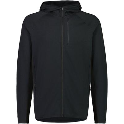Mons Royale Approach Merino Gridlock Hood Heren Vest Black M