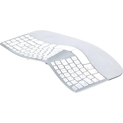 Matias FK143D-DE Sculpted Ergonomic Rechargeable Keyboard for Mac Toetsenbord Draadloos QWERTZ, Duits, Macintosh Zilver Ergonomisch