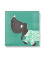 HEMA Takkie servetten 33x33 papier - 20 stuks (groen)