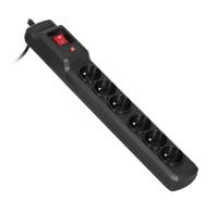 Activejet COMBO 6GN 3M power uitbreiding 6 AC-uitgang(en) Binnen Zwart