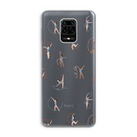 Dancing #3: Xiaomi Redmi Note 9 Pro Transparant Hoesje