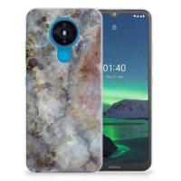 Nokia 1.4 | TPU | Siliconen hoesje | Marmer Grijs